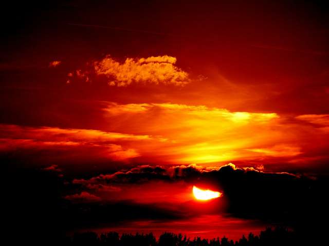 red-sunset-picture